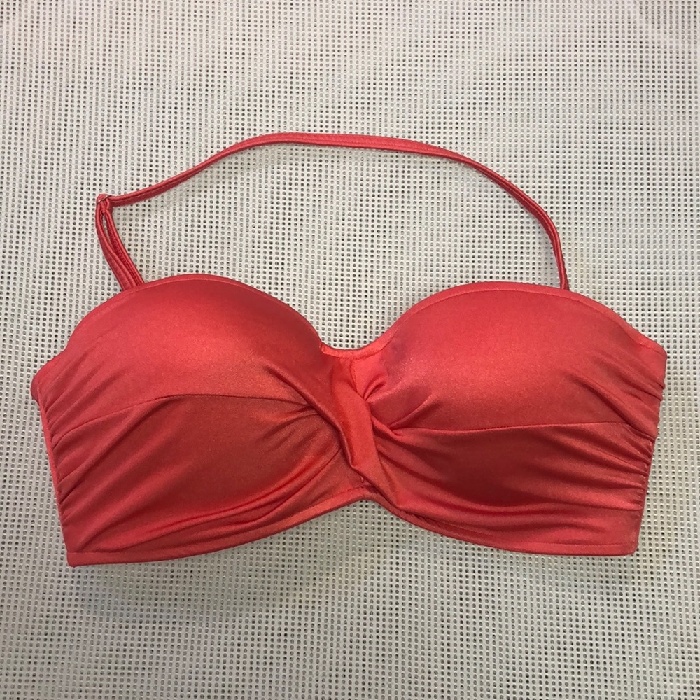 Pink swim top